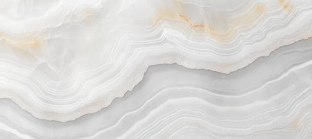 Elegant Abstract Alabaster Pattern with Smooth Agate Surface and Light Gradient Color Layersの素材