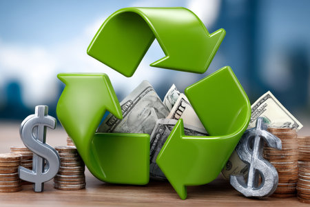 Investment Cycle Analysis Exploring Cash Flow Trends and Sustainable Strategies for Economic Growthの素材