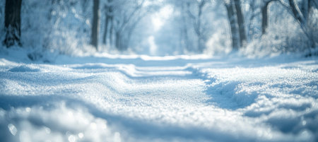 Serene Winter Wonderland A Snow-Covered Tree in a Peaceful Landscape of White Snow and Tranquilityの素材