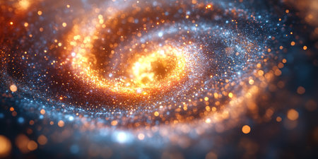 Stunning Astrophysical Marvel Captivating Patterns of Nebulae and Space Lights in the Cosmosの素材