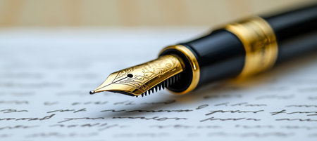 The Art of Heartfelt Tradition Elegant Vintage Stationery and Personal Touch Reflectionの素材