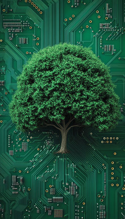 Ecotechnology Innovative Green Energy Solutions for Sustainable Living and Environmental Harmonyの素材