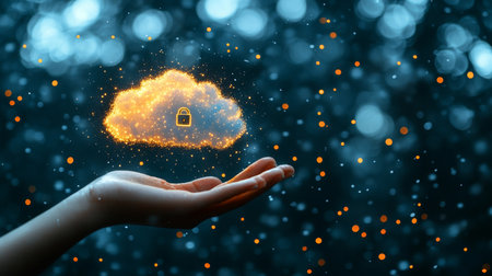 Secure Cloud Computing Solutions with Cyber Protection and Comprehensive Network Services Offeredの素材