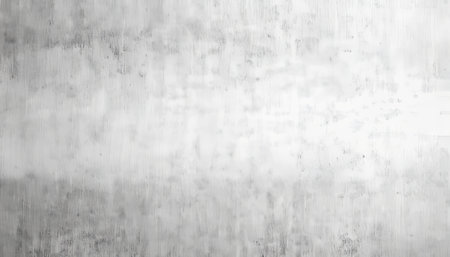 Close Up of an Elegant, Textured White and Grayscale Cement Wall Creating a Stark Natural Backdropの素材