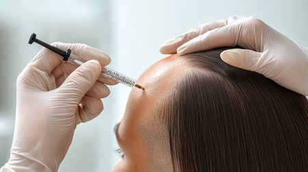 Micropigmentation for Male and Female Hair Loss Patients Innovative Solution for Thinning Hairの素材