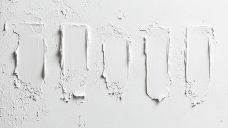Artistic Textures with White Paint Strokes Creating an Abstract Expressionism Wall Art Designの素材