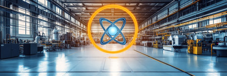 Exploring the Atomic Journey Energy Transformation Inside a Modern Nuclear Reactor Facility.の素材