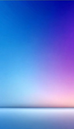 Luminous Gradient Blend in Striking Purple and Blue Hues, Creating a Serene and Mystical Ambianceの素材