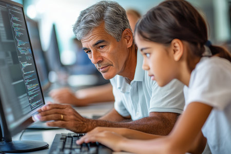 Generational Collaboration in Technology Mentoring for Career Success and Professional Advancementの素材