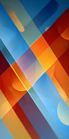 Abstract Colors Intertwined A Vibrant Fusion of Fluid Designs and Multicolor Overlap Effectsの素材