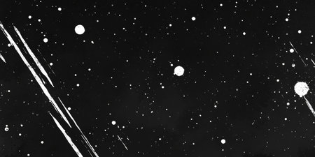 Vibrant Colorful Paint Splatter on a Crisp White Background Creating an Artistic Abstract Displayの素材