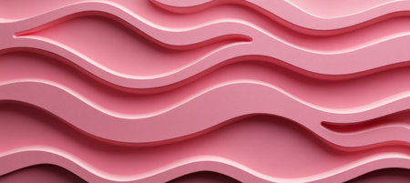 Soft Blush Minimalist Wave Texture with Gentle Monochromatic Gradient for Modern Abstract Designの素材