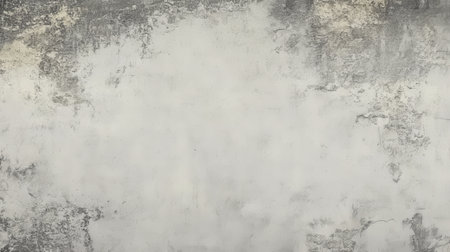 Aged Concrete Wall with Mottled Gray Texture, Subtle Cracks, and Vintage Charm in Grunge Aestheticの素材