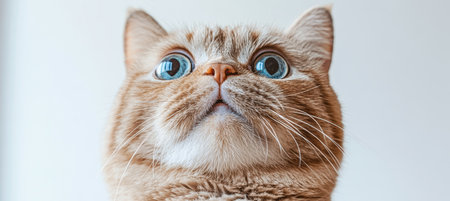 Ginger Cat Relaxing on a Cozy Blanket, Showcase of Feline Elegance and Charming Personalityの素材