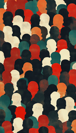 Celebrating Unity and Diversity A Visual Narrative Showcasing Global Connections and Solidarityの素材