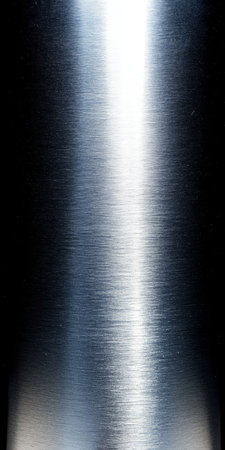 Sleek Cool Tones Polished Metal Background with Shine Surface Design for Modern Projectsの素材