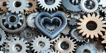 Mechanical Harmony The Perfect Integration of Affectionate Engineering and Innovative Technologyの素材