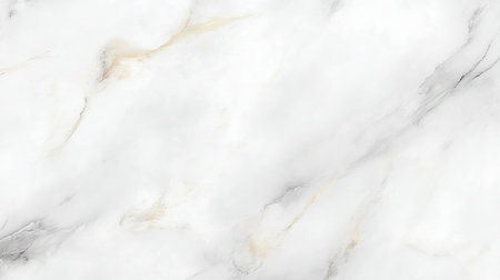 Elegant White Marble Texture Background for Luxurious Tile Wallpaper with Distinct Veining Patternsの素材