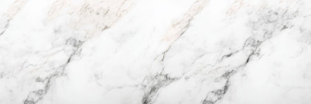 Elegant White Marble Surface with Sophisticated Veining and Variations for Modern Interior Designの素材