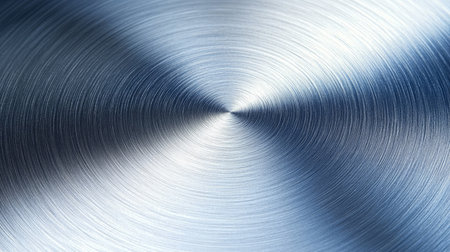 Elegant Cool Brushed Metallics Artistic Background Texture with Concentric Radial Lines Designの素材