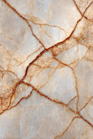 Beautiful Quartzite Surface with Unique Mineral Veins and Earthy Streaks in Gray and Bronze Tonesの素材