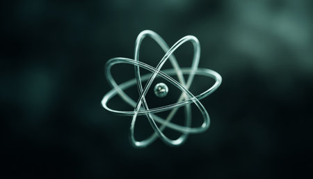 Metallic Sculpture of Atomic Fusion Demonstrates Physics Principles and Enhances Chemistry Educationの素材