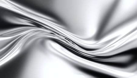 Luster Background Featuring Silky, Sleek Sheen with Liquid Metal Effect for Fashion and Design Useの素材