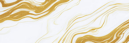 Exquisite Luxurious Marble Texture Featuring Striking Gold Veins for Elegant Background Designsの素材