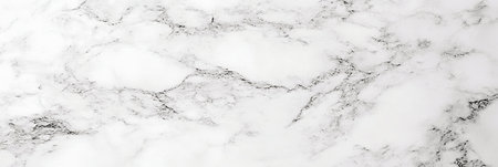 Elegant White Calacatta Marble Background with Striking Gray Veins for Sophisticated Interior Designの素材