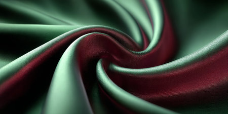 Elegant Textured Masterpiece with Fluid Green and Magenta Surface Featuring Rich Color Variationsの素材