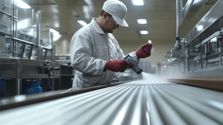 Industrial Cleaning of Factory Machinery for Improved Productivity and Maintenance in Operationsの素材