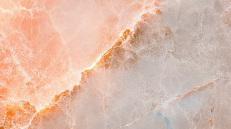 Elegant abstract natural stone texture creating a refined decorative design in soft peach and grayの素材