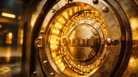 High Security Portal Guarding a Mystical Space of Encrypted Wonders with Complex Access Solutionsの素材