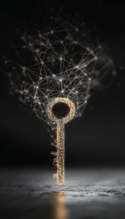 Abstract Design of Digital Security Key Unlocking Network Access for Financial Services Systemの素材