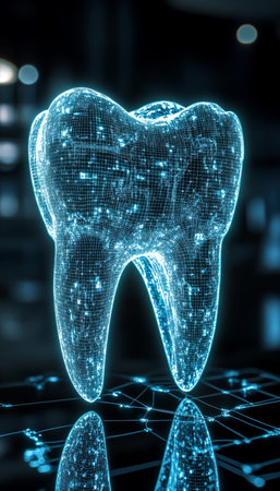 Holographic Tooth Design Revolutionizing Dental Clinics for a Better Patient Experienceの素材
