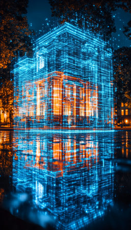 A Creative Urban Skyline Illustration Featuring Futuristic Architectural Designs and Vibrant Colorsの素材