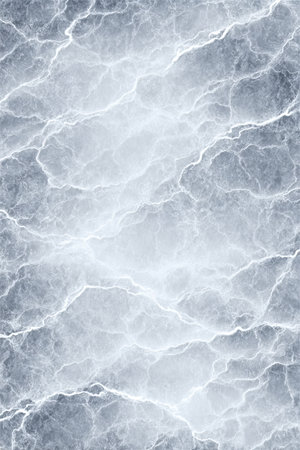 Elegant Light Gray Stone Texture, Modern Marble Surface with Veins, Ideal for Wallpaper Designの素材