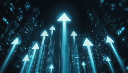 Exploring Futuristic Digital Landscapes Innovation and Growth in Technology and Design Conceptsの素材