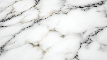 Elegant white marble background featuring intricate grey veins, perfect for luxury design projects.の素材