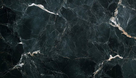 Elegant Deep Green Marble Stone Texture Background for Contemporary Interior Design and Decorationの素材