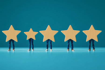 A Vibrant Sunset Over a Tranquil Ocean, with Gentle Waves Lapping Against the Shoreline at Duskの素材