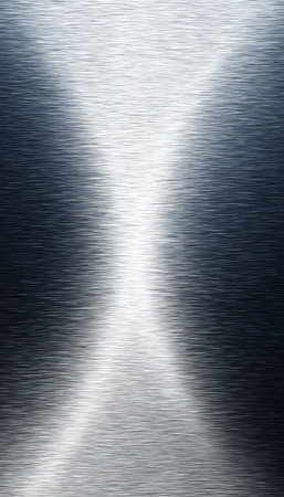 Brushed Metal Textures with a Blue Tint Featuring Surface Imperfections and Subtle Gradientsの素材