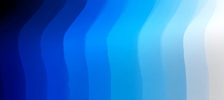 Calm Abstract Gradient Background Shifting from Deep Navy to Light Blue for a Serene Atmosphereの素材