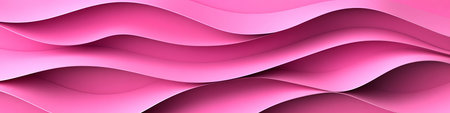 Gentle Wave Texture A Light Pink Background with Seamless 3D Low Profile Style for Modern Designの素材