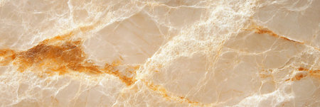 Stunning Close-Up of Beige Marble Texture Background with Unique Veins and Rich Golden Highlightsの素材