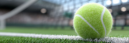 Exciting Tennis Match in Action Athletes Showcasing Skills and Competitive Spirit on the Courtの素材