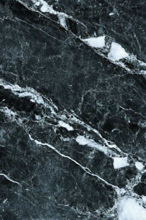 Dramatic Black Vein Marble Stone Tile with High Contrast Surface for Modern Interior Decorationの素材