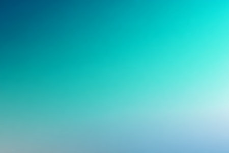 Subtle Light Flares and Gradient Abstract Visualisation in Green Spectrum with Fluid Shapesの素材