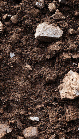 A Detailed Panorama of Earth s Raw Surface Textures Showcasing Unique Geological Patternsの素材