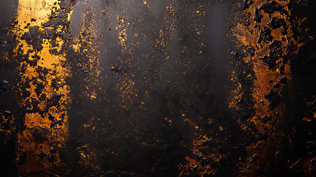 Rusty and Corroded Surface Texture with Dark Stains and Grime, Perfect for Vintage Aesthetic Designsの素材